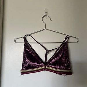 Victorias Secret Velvet Bralette